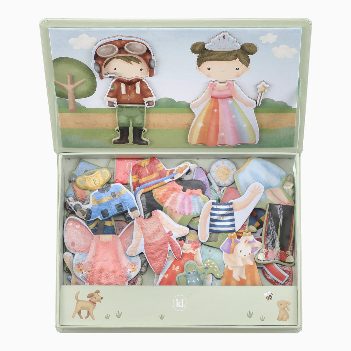 Little Dutch Magnetic Playboard Jim & Rosa Dress - Up