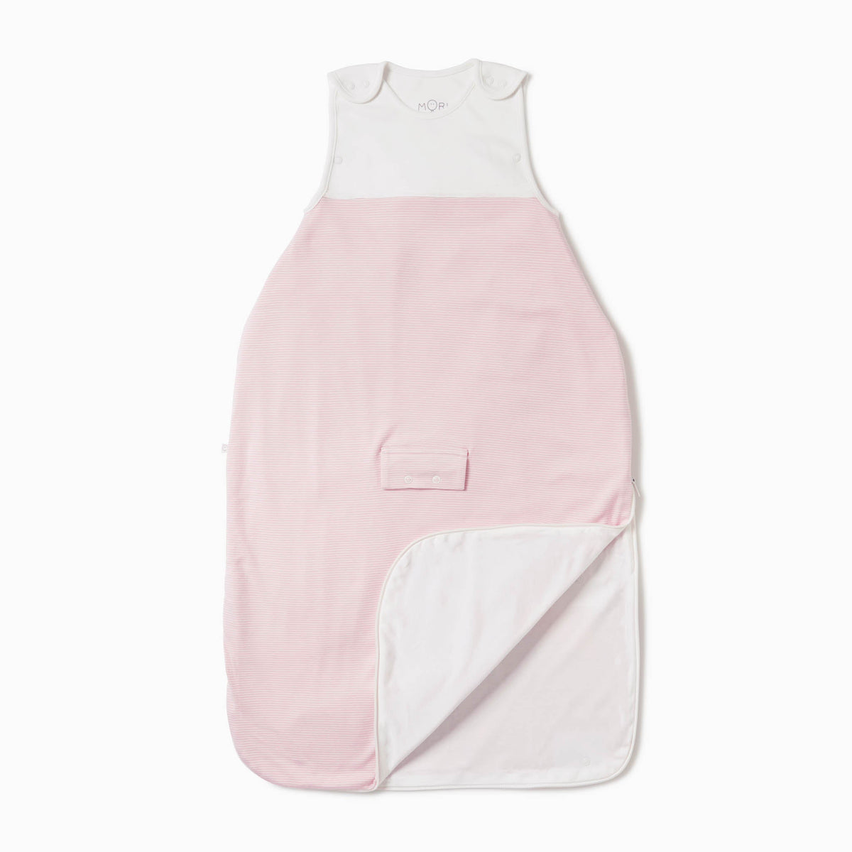 Clever Summer Sleeping Bag 0.5 TOG - Blush Stripe