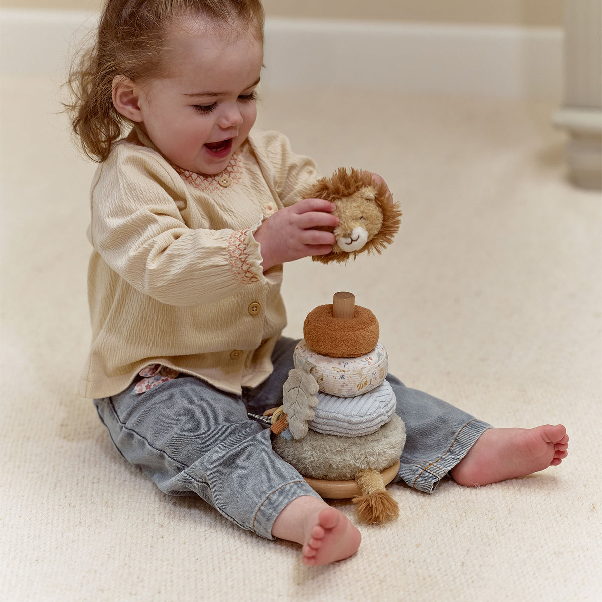 Little Dutch Tumble Stacker - Safari Friends