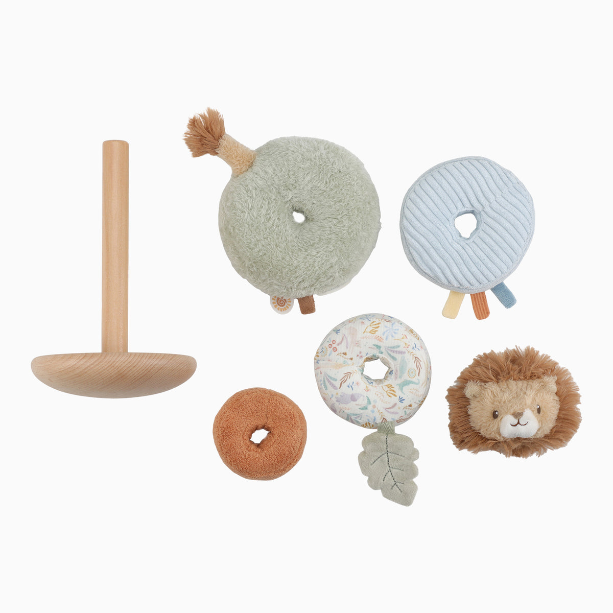 Little Dutch Tumble Stacker - Safari Friends