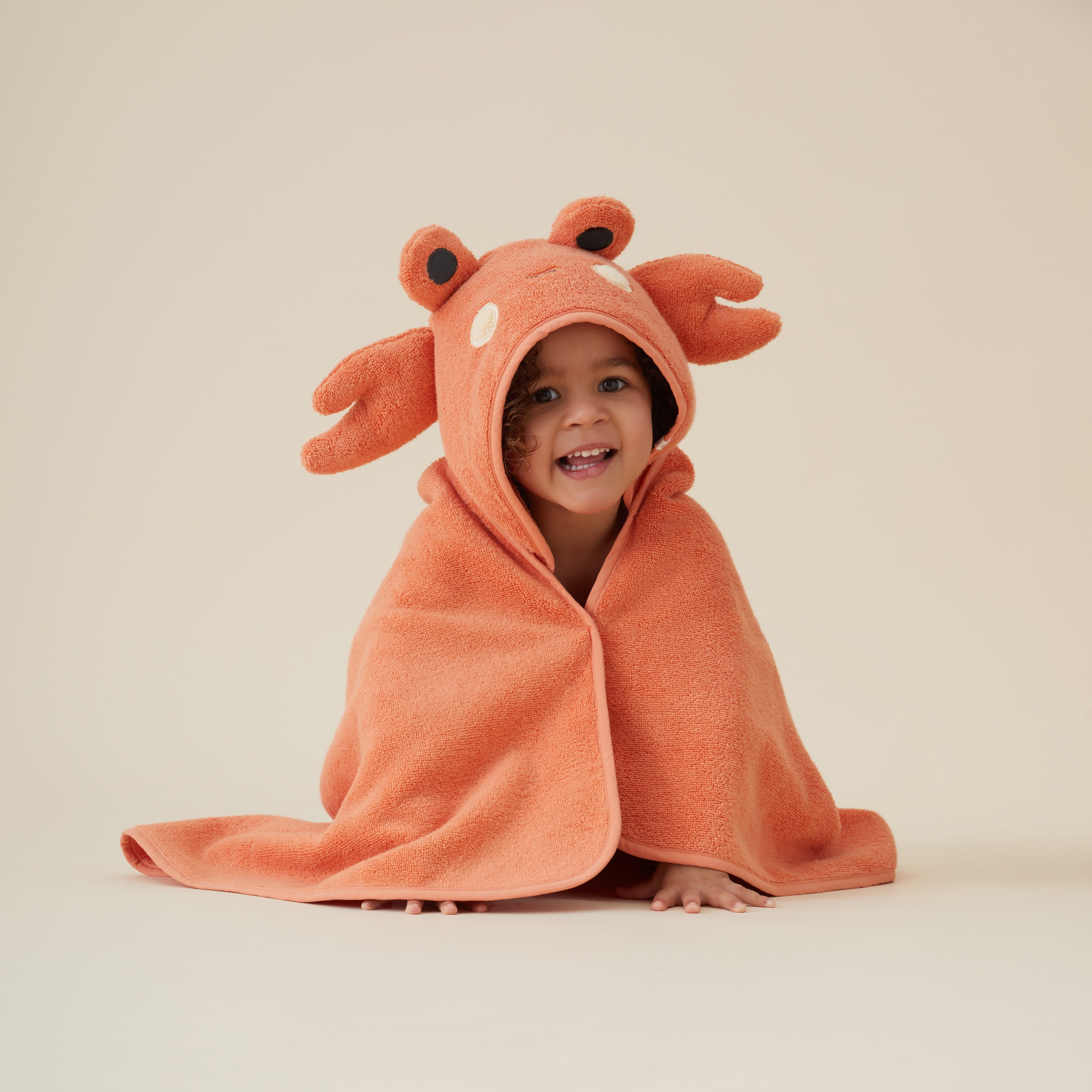 Orange baby towel hot sale