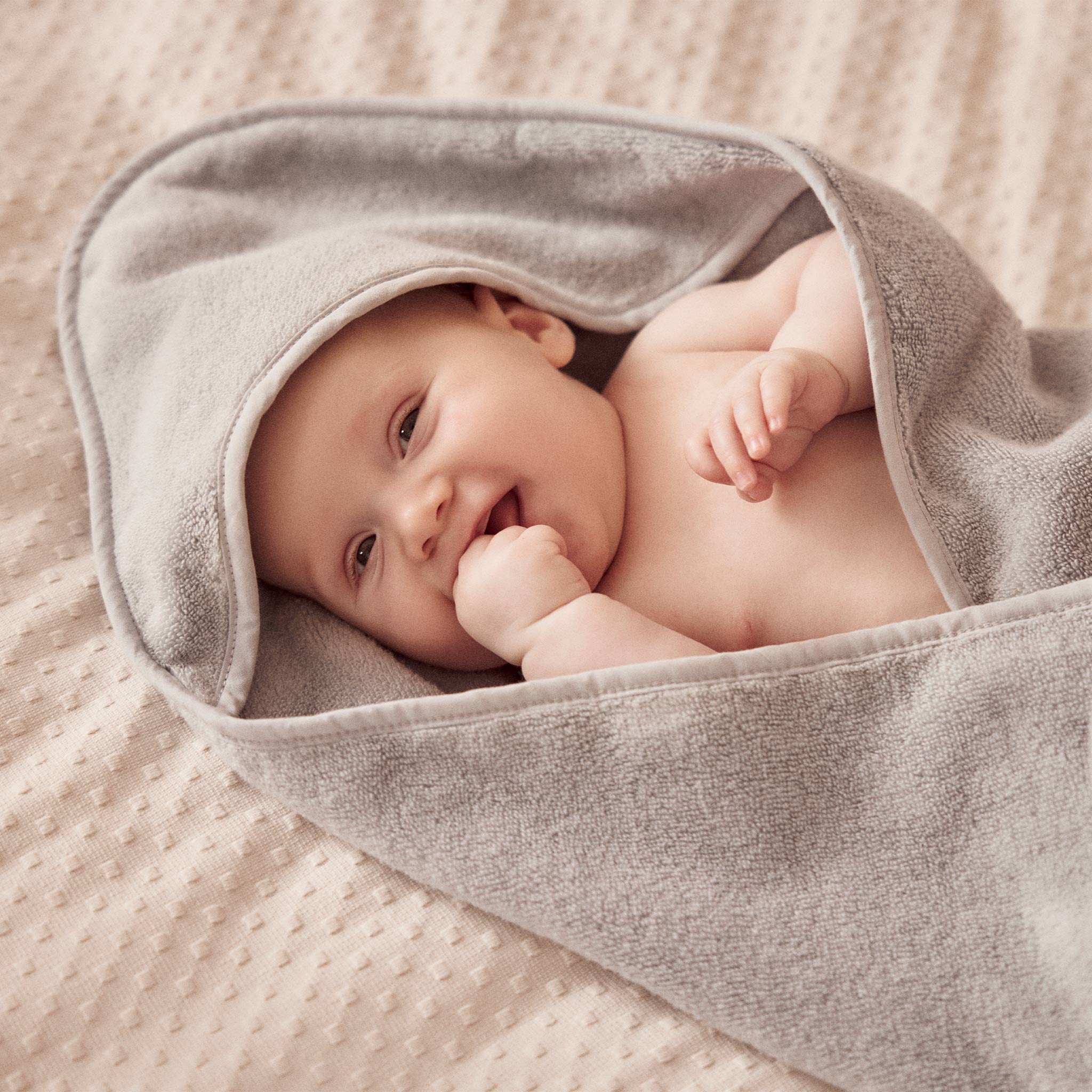 Hooded Baby Bath Towel Organic Baby Soft Cotton Towels MORI