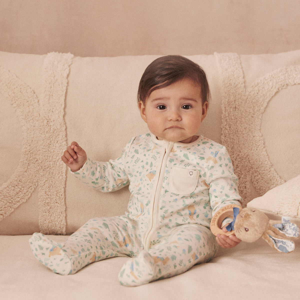 Peter Rabbit Clever Zip Sleepsuit