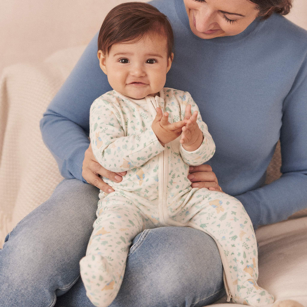 Peter Rabbit Clever Zip Sleepsuit