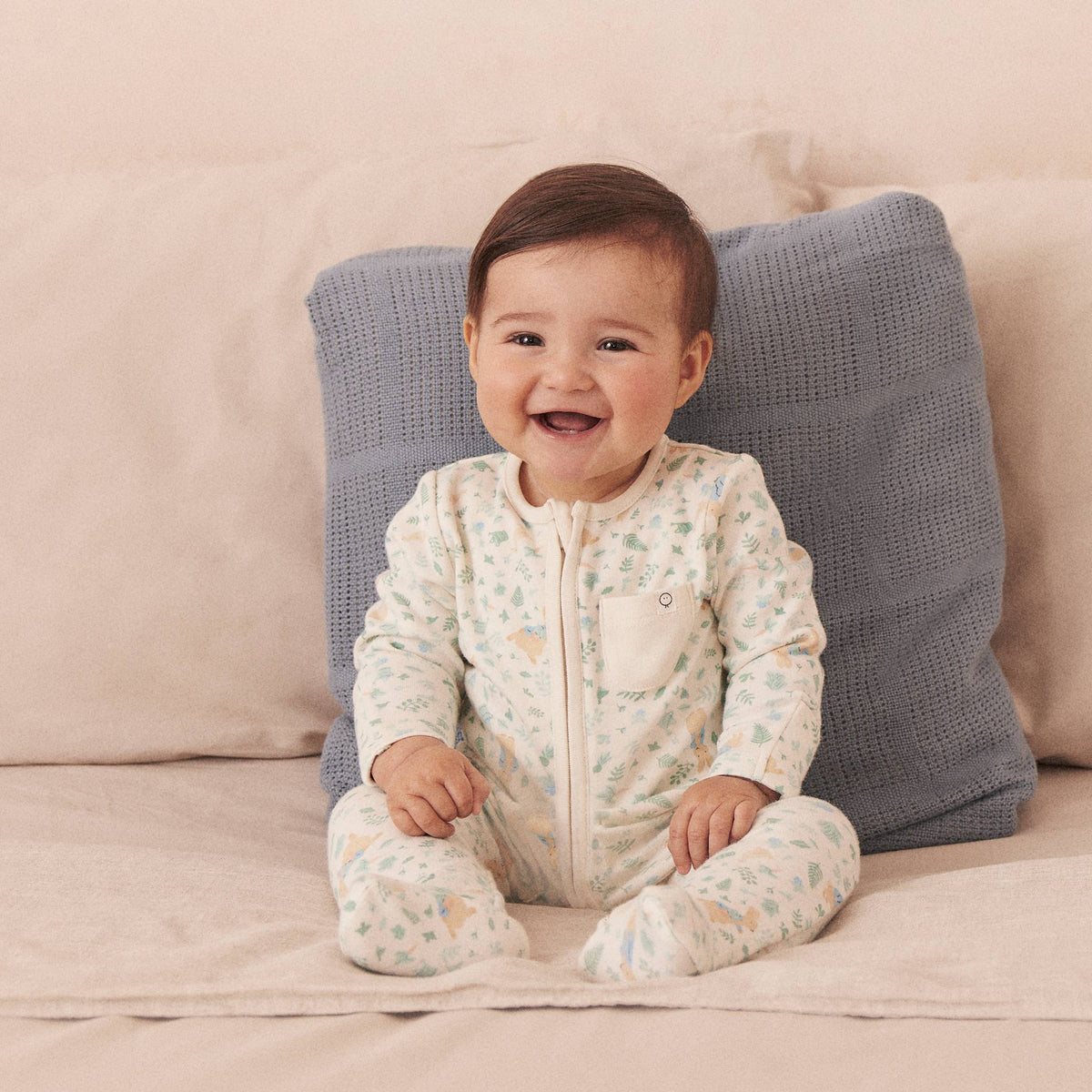 Peter Rabbit Clever Zip Sleepsuit