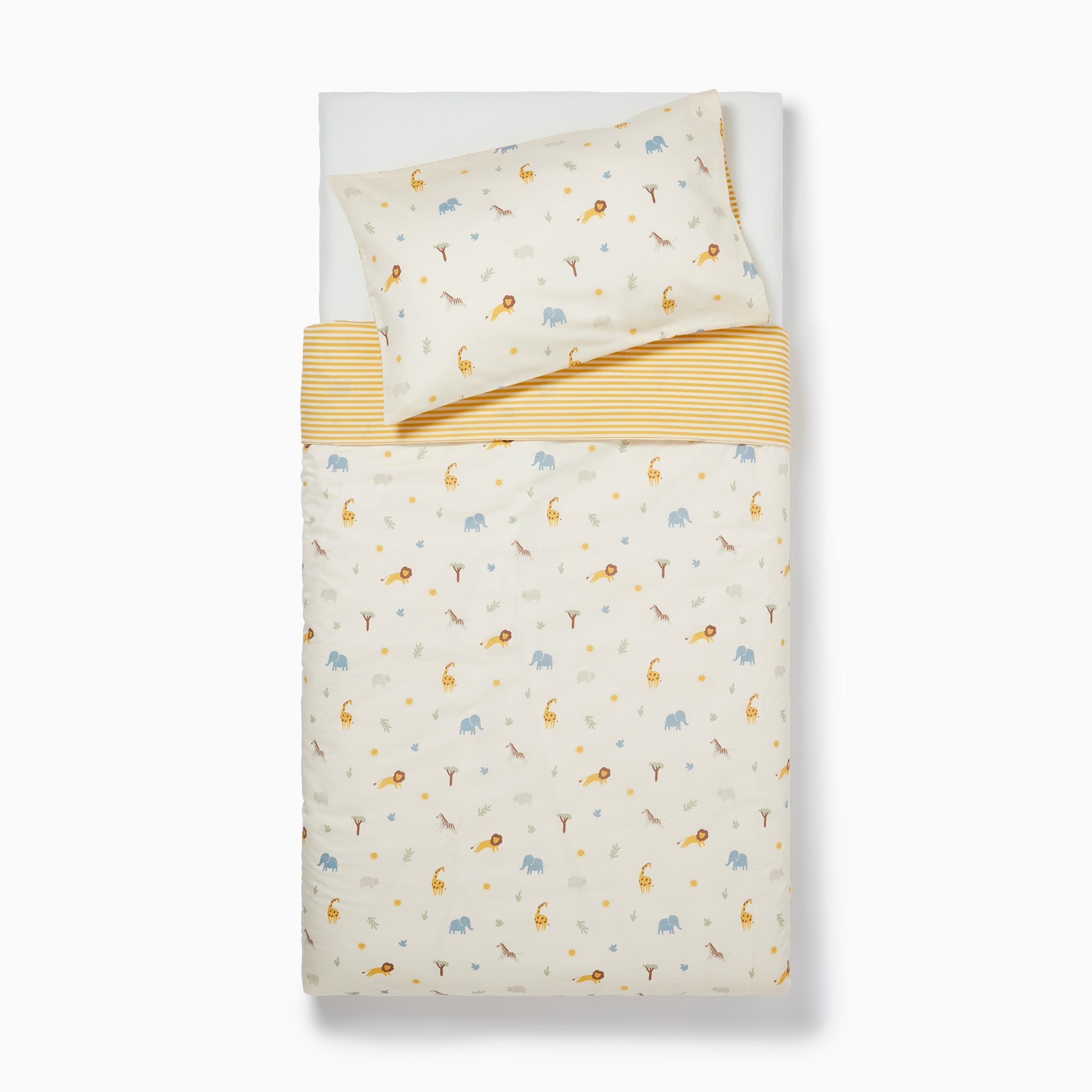 Safari John Lewis Childrens Duvet Safari Reversible Toddler Duvet
