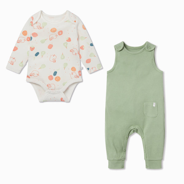 The Very Hungry Caterpillar Print Bodysuit & Romper Outfit | MORI