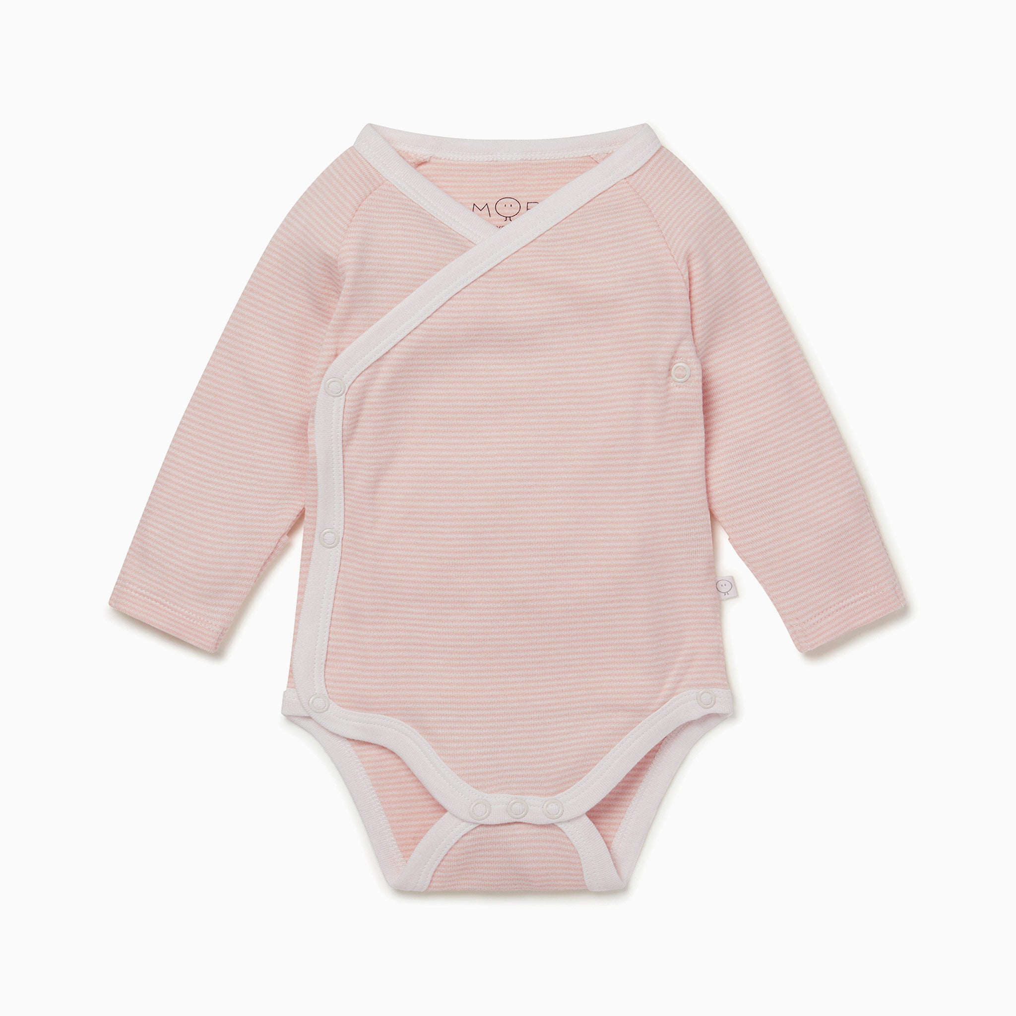 Long-Sleeve Kimono Bodysuit Baby Bodysuits MORI UK