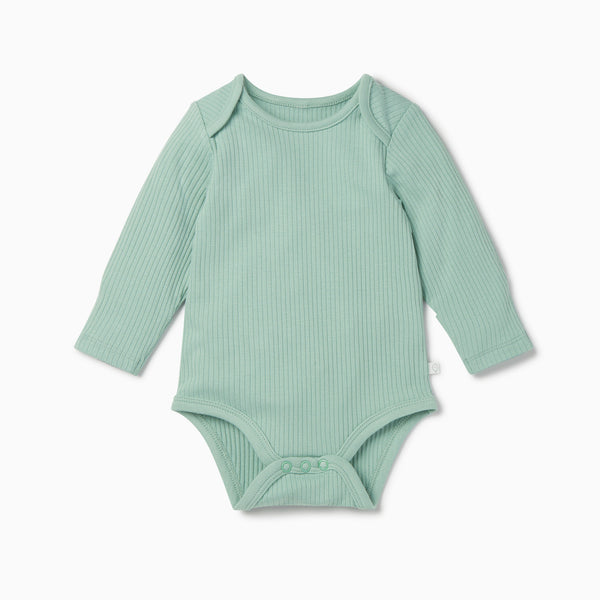 Ribbed Long Sleeve Bodysuit MORI