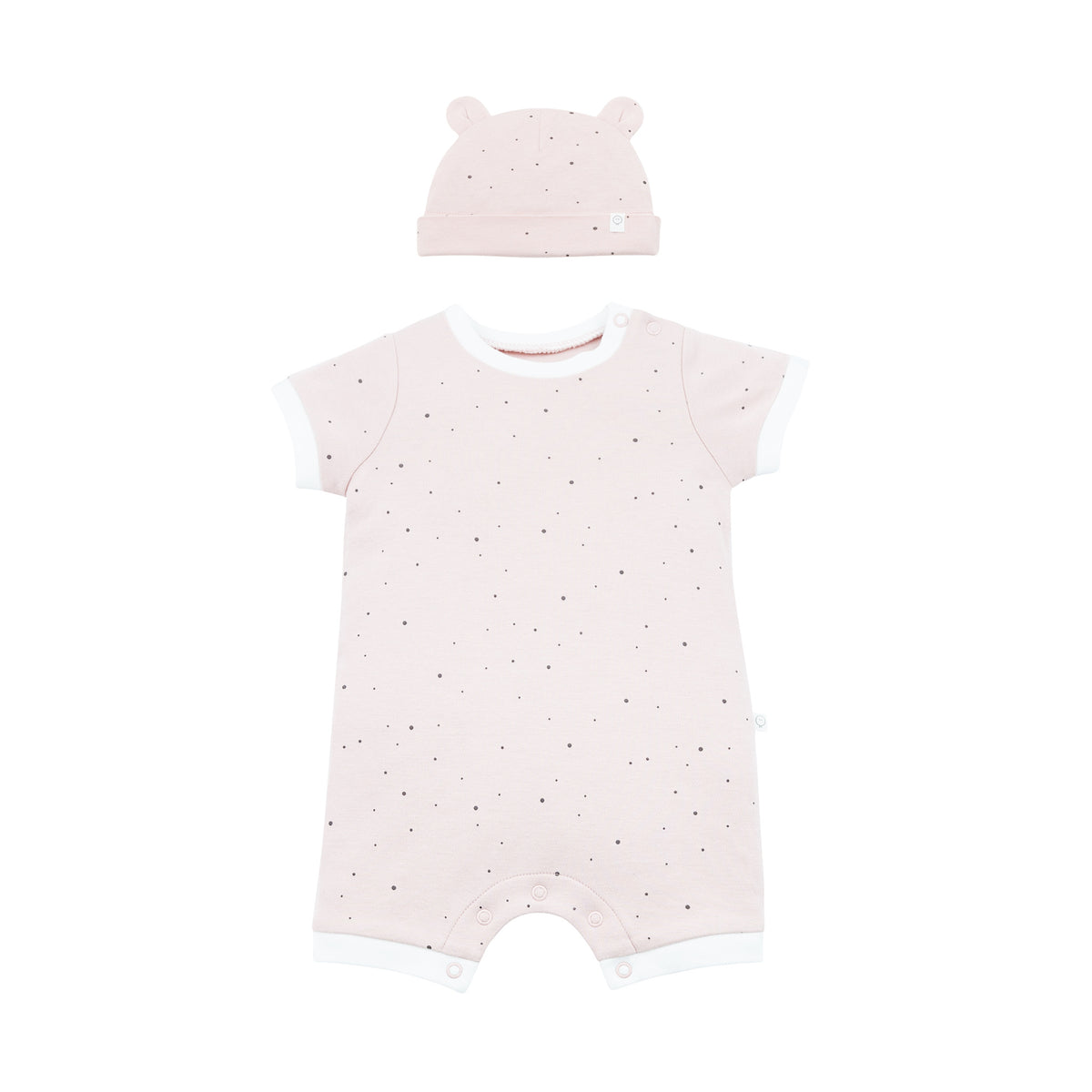 Bear Hat & Summer Sleepsuit Set