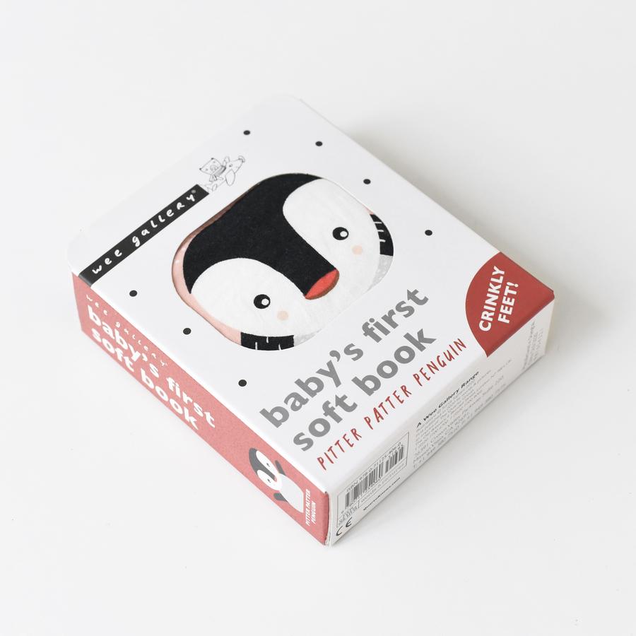 Pitter Patter Penguin Soft Cloth Book